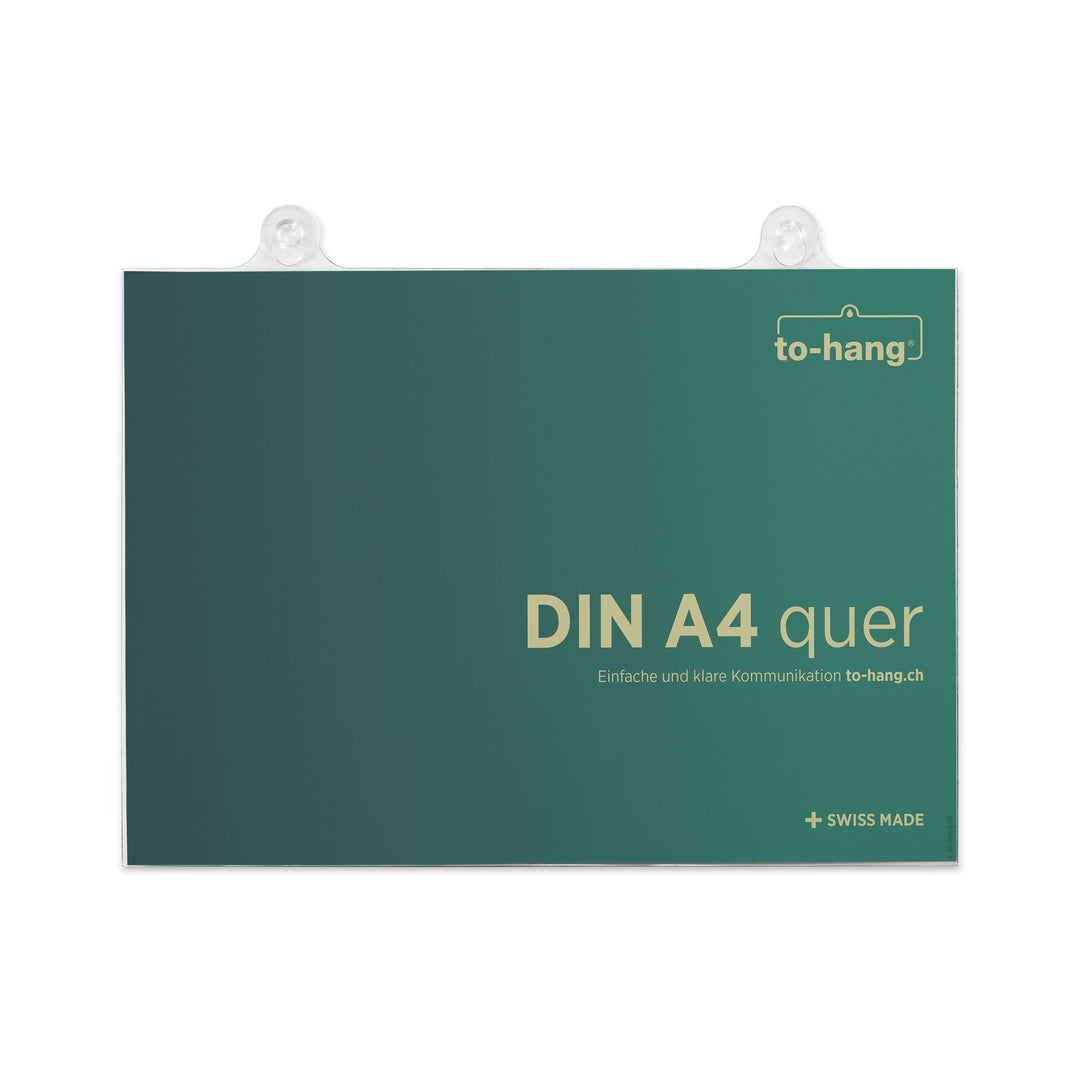 Info-Rahmen A4, quer