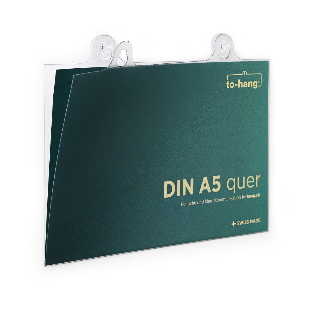 Info-Rahmen DIN A5, quer
