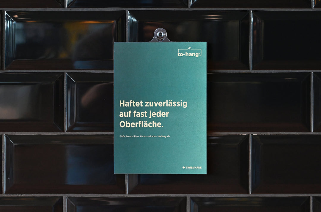 Info-Rahmen DIN A6, hoch
